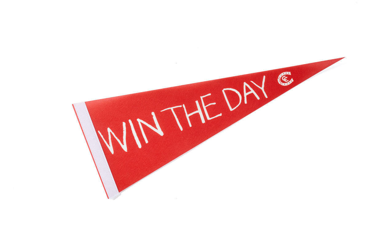 Win the Day Pennant